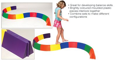 Colourful Balance Beam